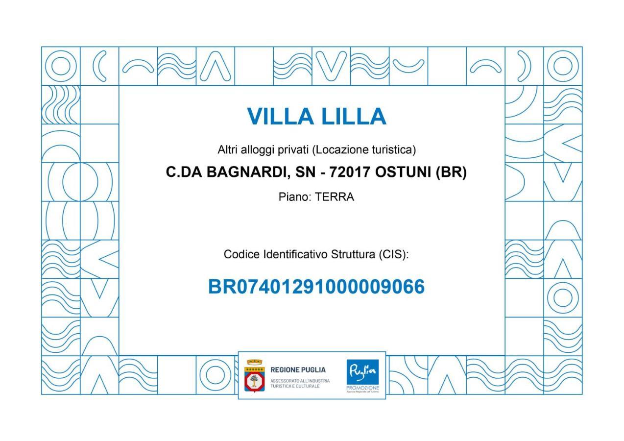 Villa Lilla Ostuni Eksteriør billede